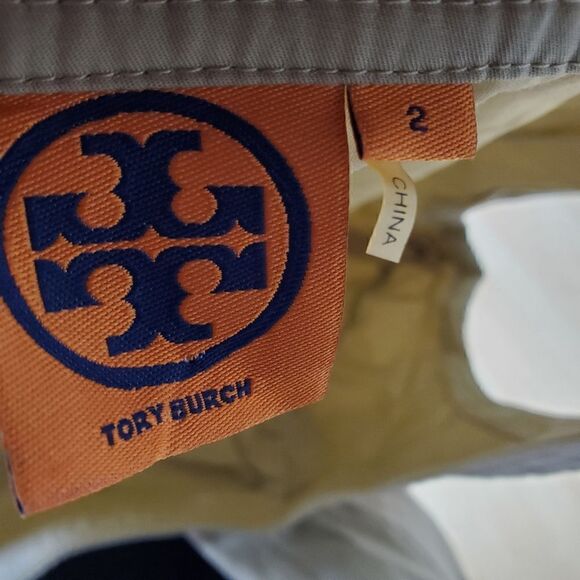 TORY BURCH Women's Mini Dress Beige Size 2 - Picture 5 of 6